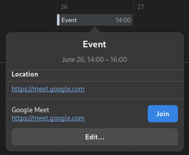 Example of popover